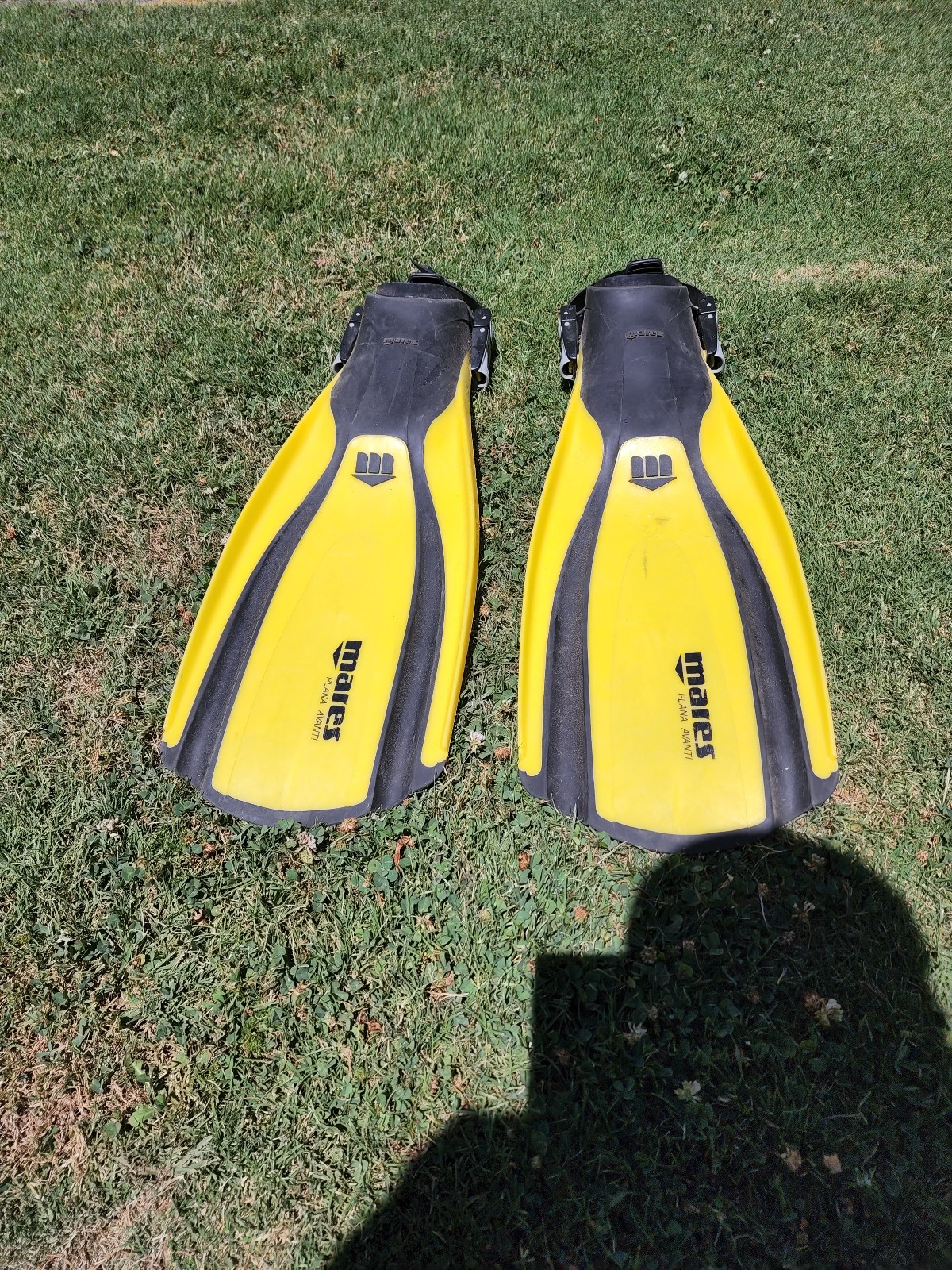 Mares Plana Avanti Regular Size Scuba Snorkeling Fins Green
