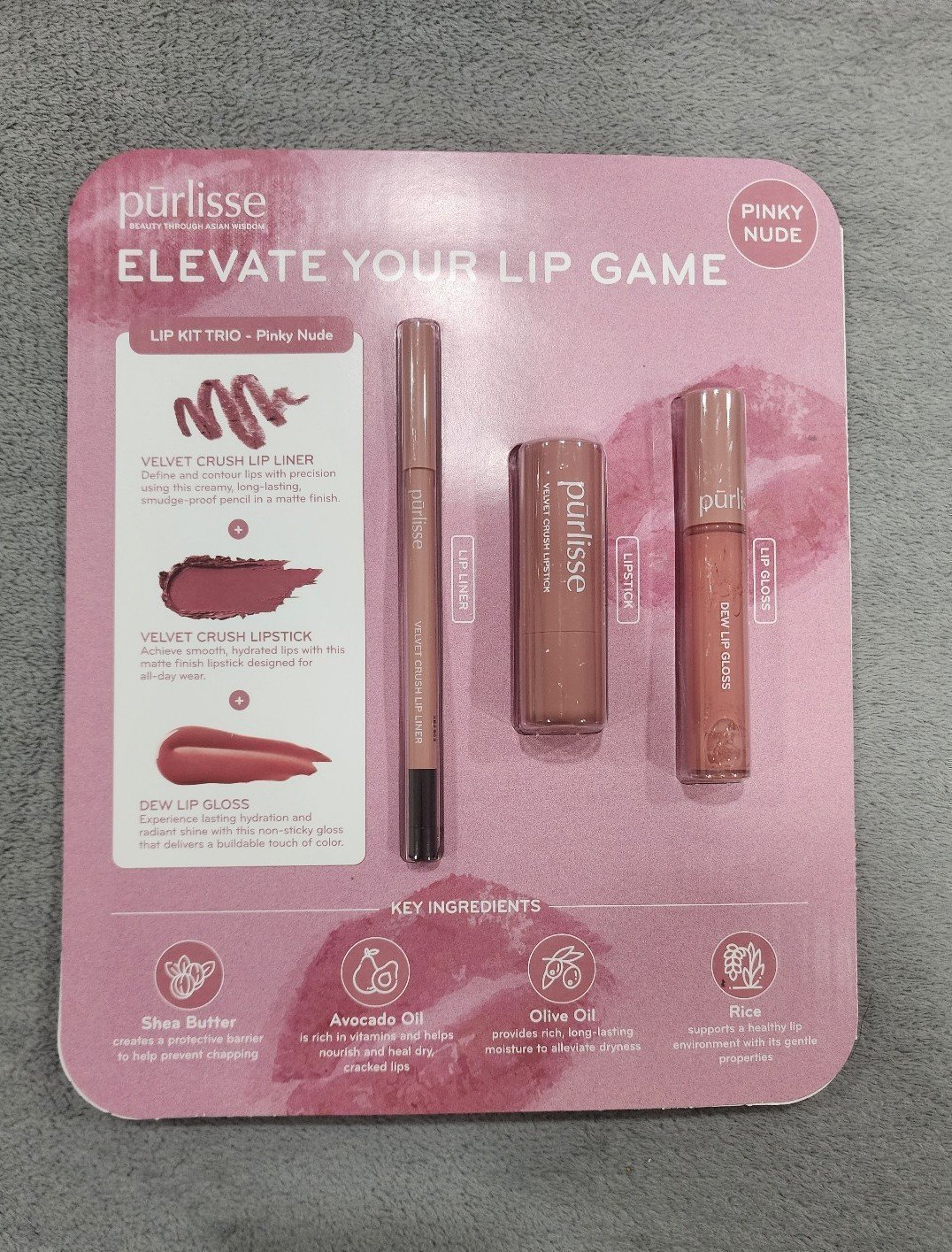 Purlisse lip set