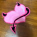 Custome handmade devil heart rug