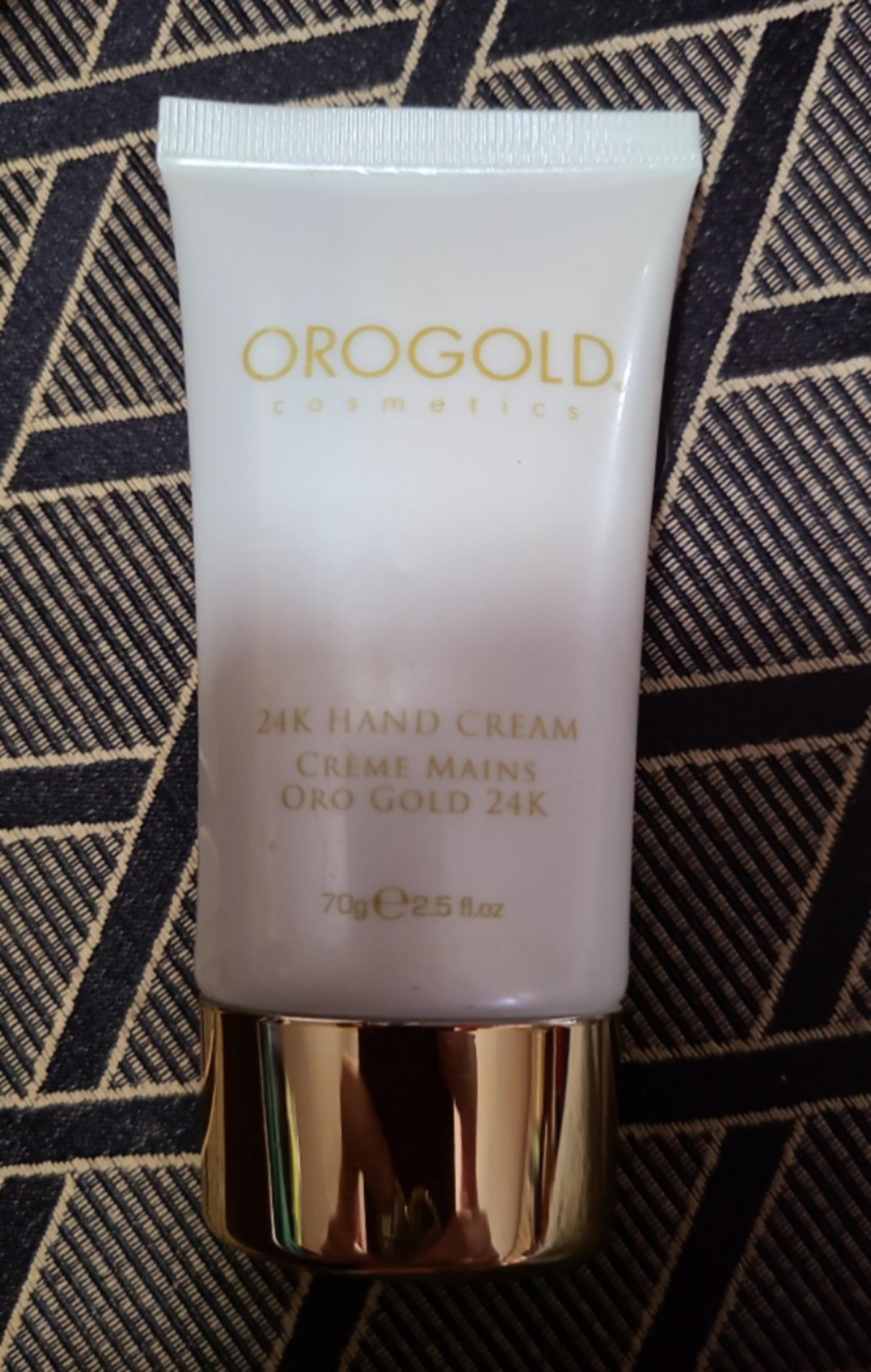 New, Orogold 24k Hand Cream SEALED