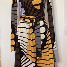 Issa London Monarch Wrap Dress, size 10