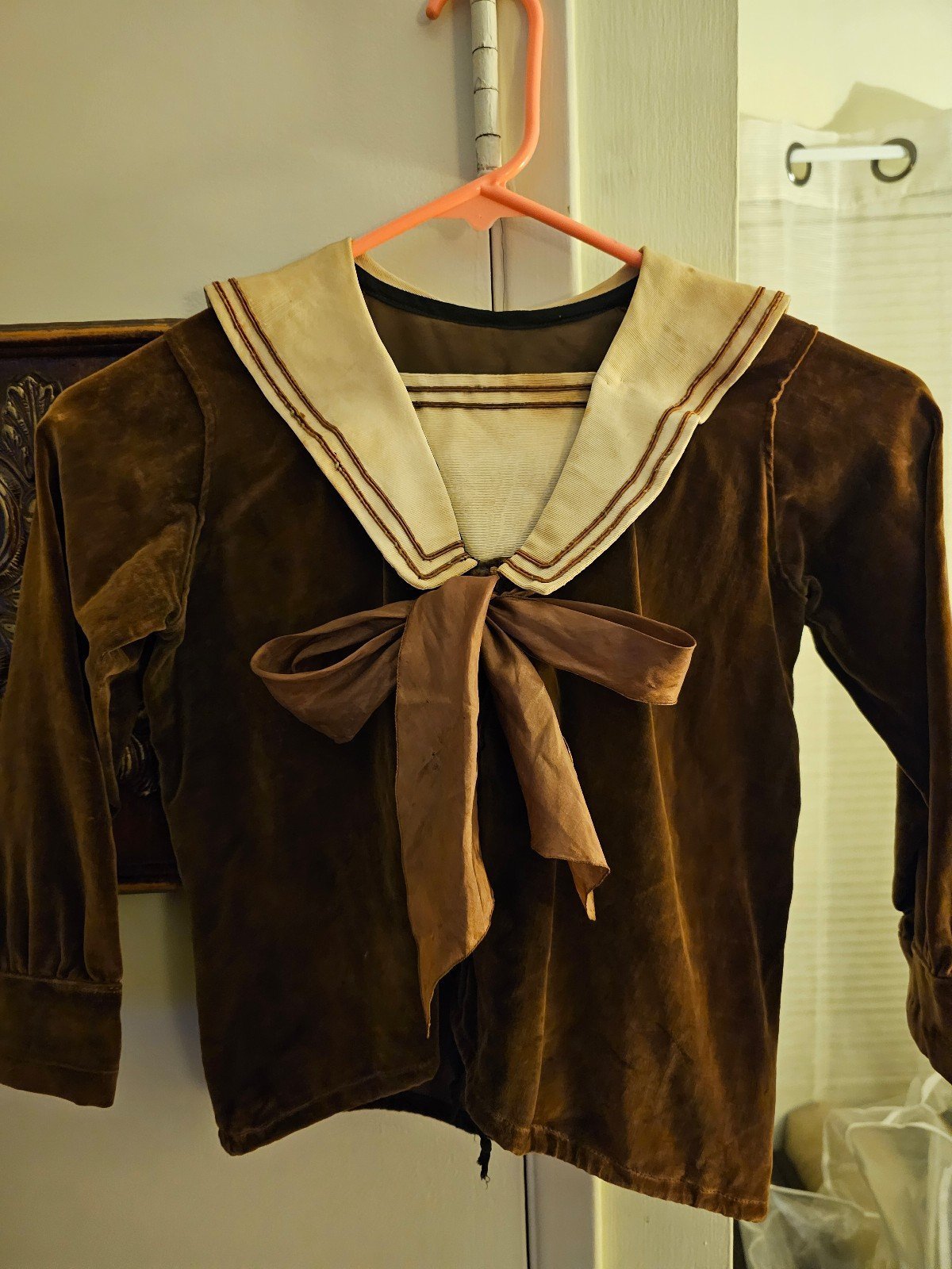 Vintage 1920's girls sailor blouse