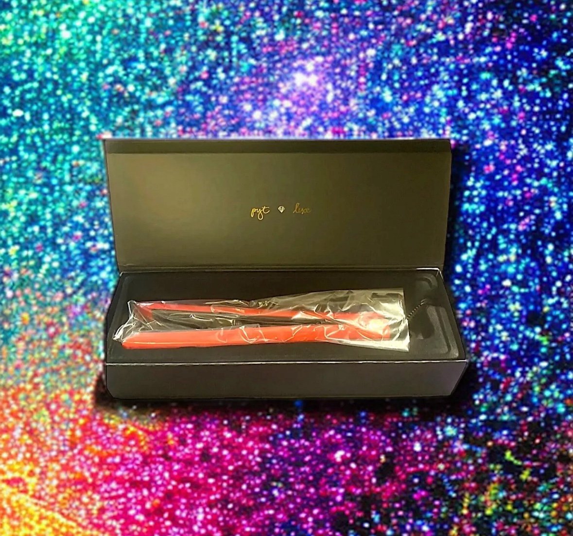 PYT HAIR Ion Fusion 2.0 Pro Digital Ceramic Styler in coral NIB MSRP $300 - detail