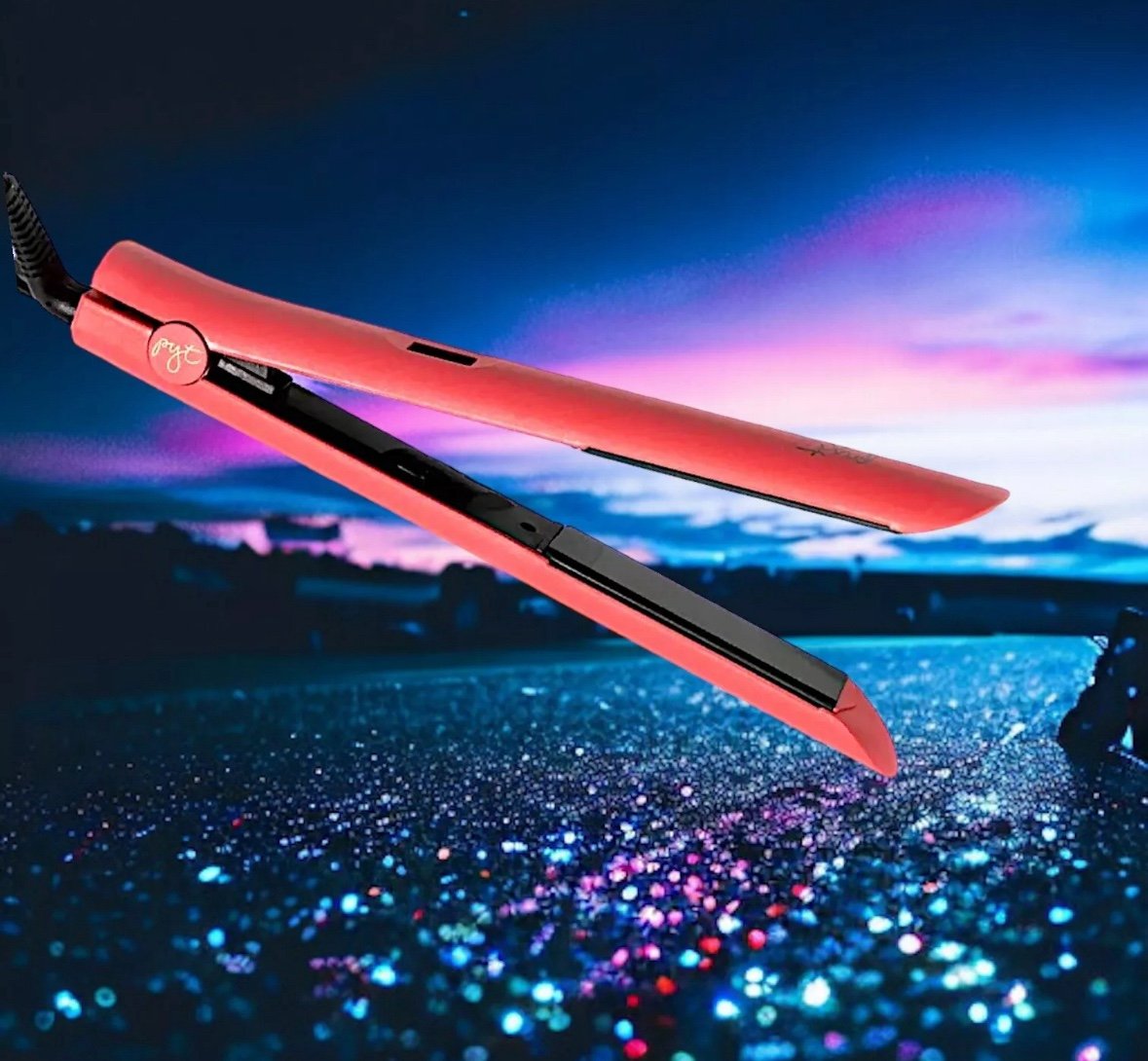 PYT HAIR Ion Fusion 2.0 Pro Digital Ceramic Styler in coral NIB MSRP $300 - detail