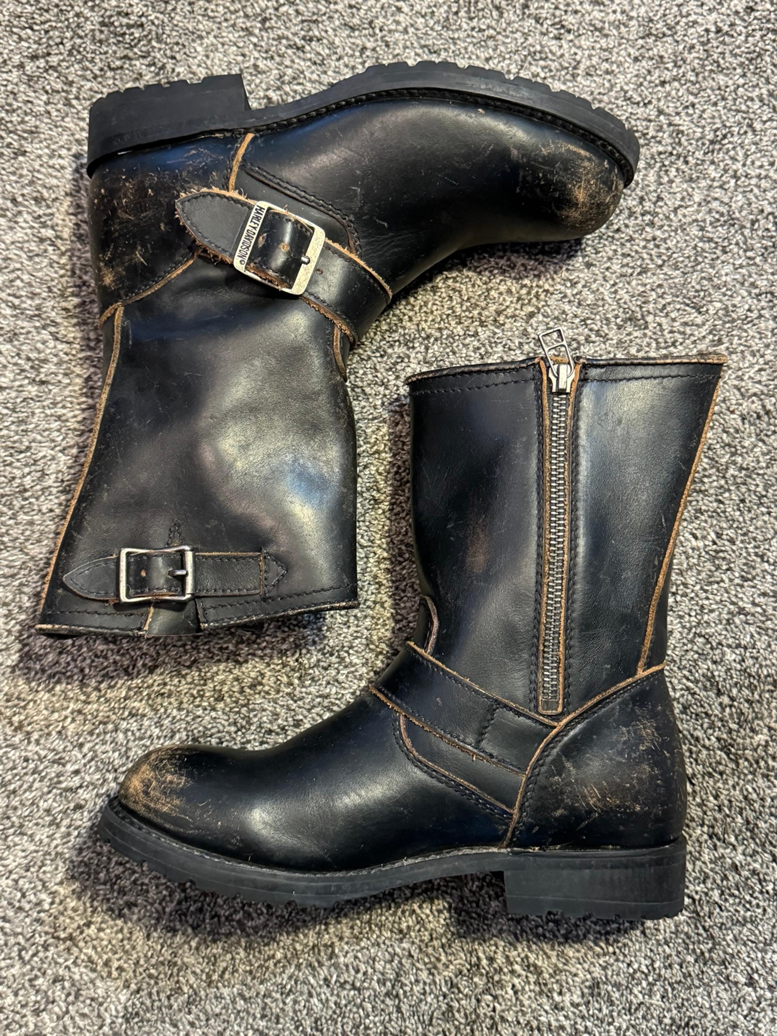 Wolverine x Harley-Davidson Women's Kamson 1903 Collection Riding Boots Size 6M