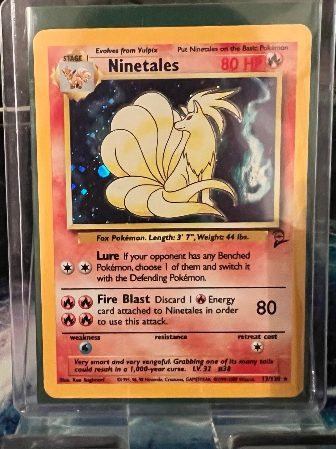 Holo Ninetails - Base Set 2