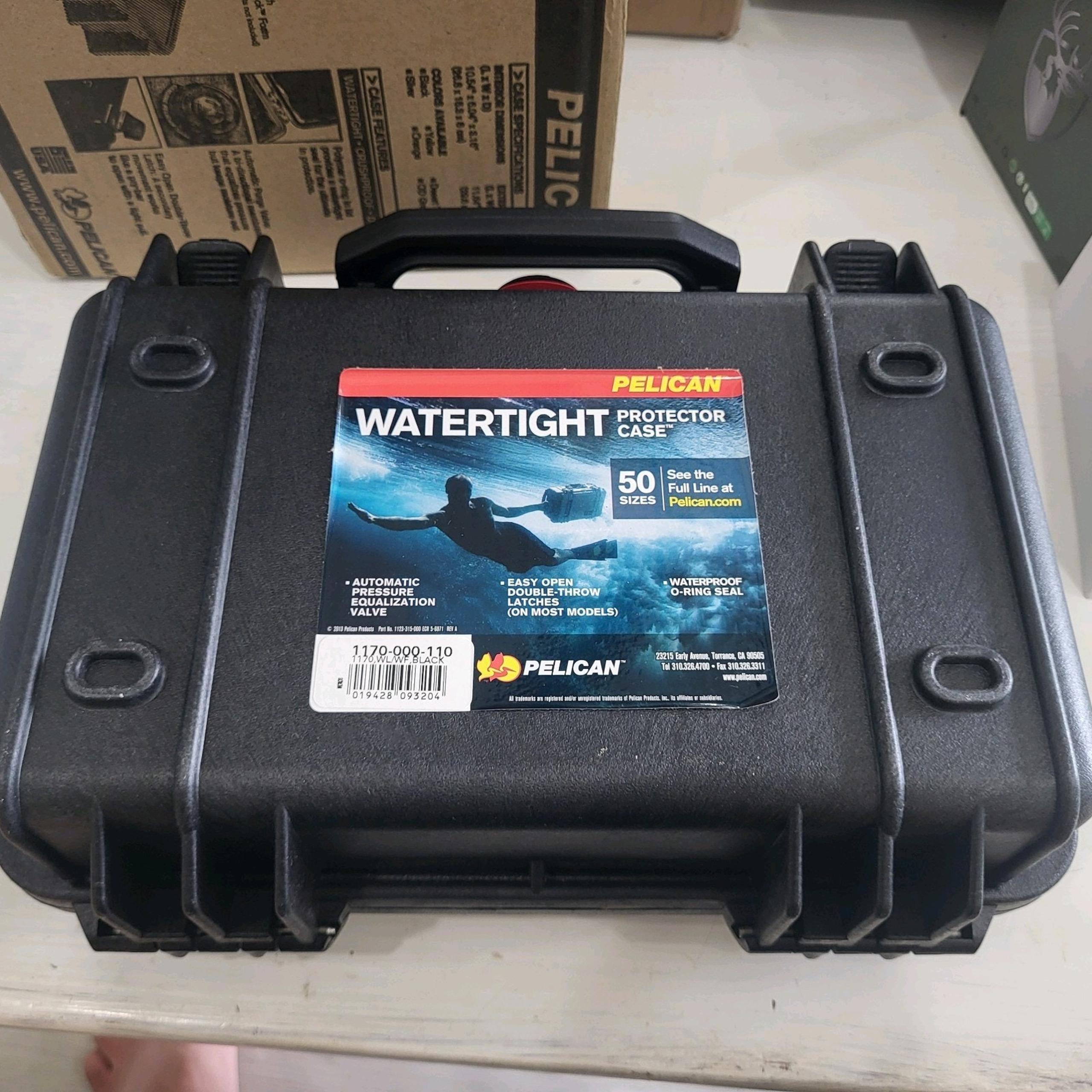 Pelican 1170 Protector Case With Foam, Black - 1170-000-110