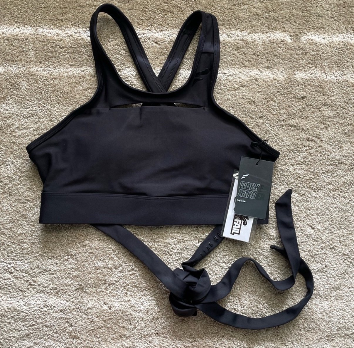 NWT Women’s Flag nor Fail Navarah Sports Bra Size L