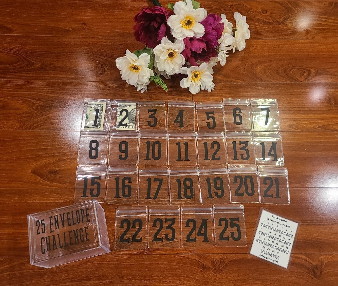 25 Envelope Challenge Savings Box Bundle