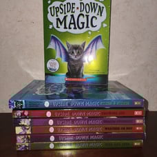 Upside down magic kids book set volumes 1 2 3 4 5 6 7 cat series