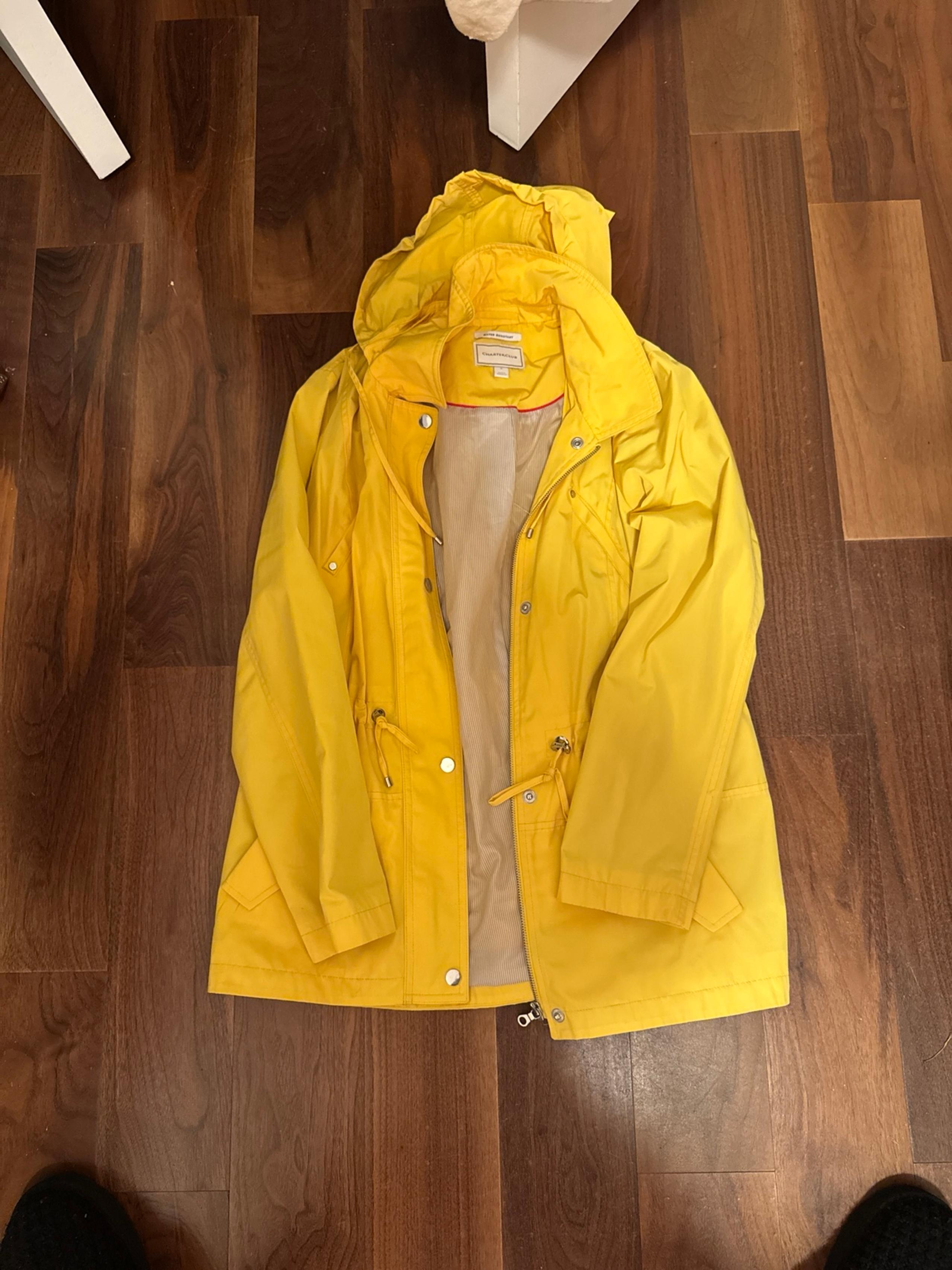 Yellow Rain Jacket