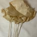 Vintage WWII Era Army Paratrooper Parachute Wood Doll Toy Soldier