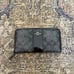 Coach zip wallet, black & gray