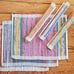 Recycled Newspaper Table Placemats