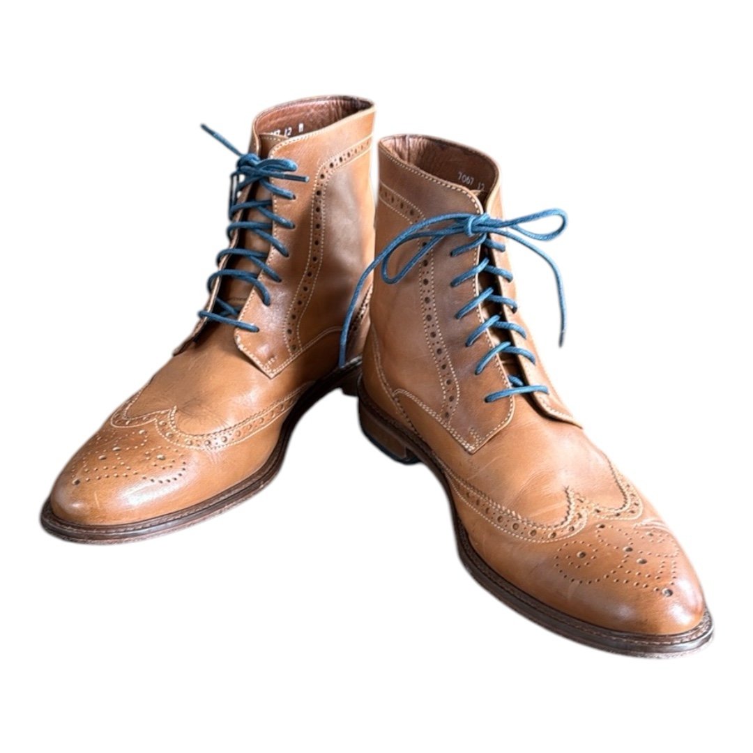 Mercanti Fiorentini Vintage Wingtip Boot 7067 Size 12M