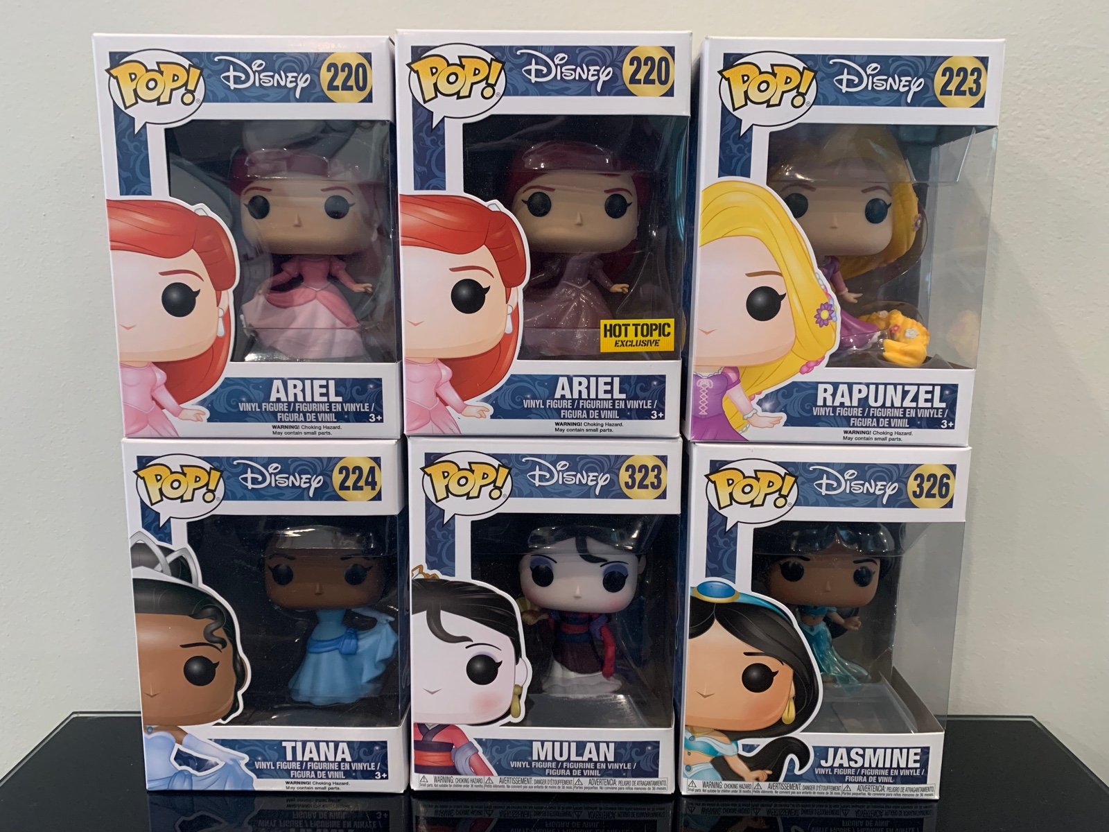 Funko Pop Bundle: Disney Princess 2