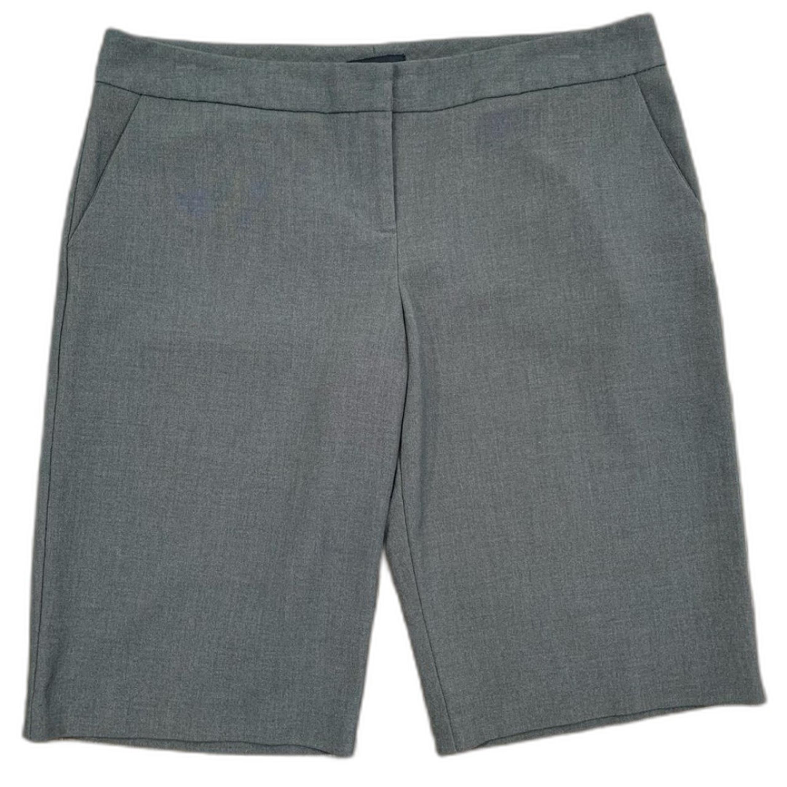 Zinc Gray Bermuda Dress Shorts