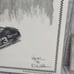 Dale Earnhardt picture by Dale Adkins and a 2002 sports card