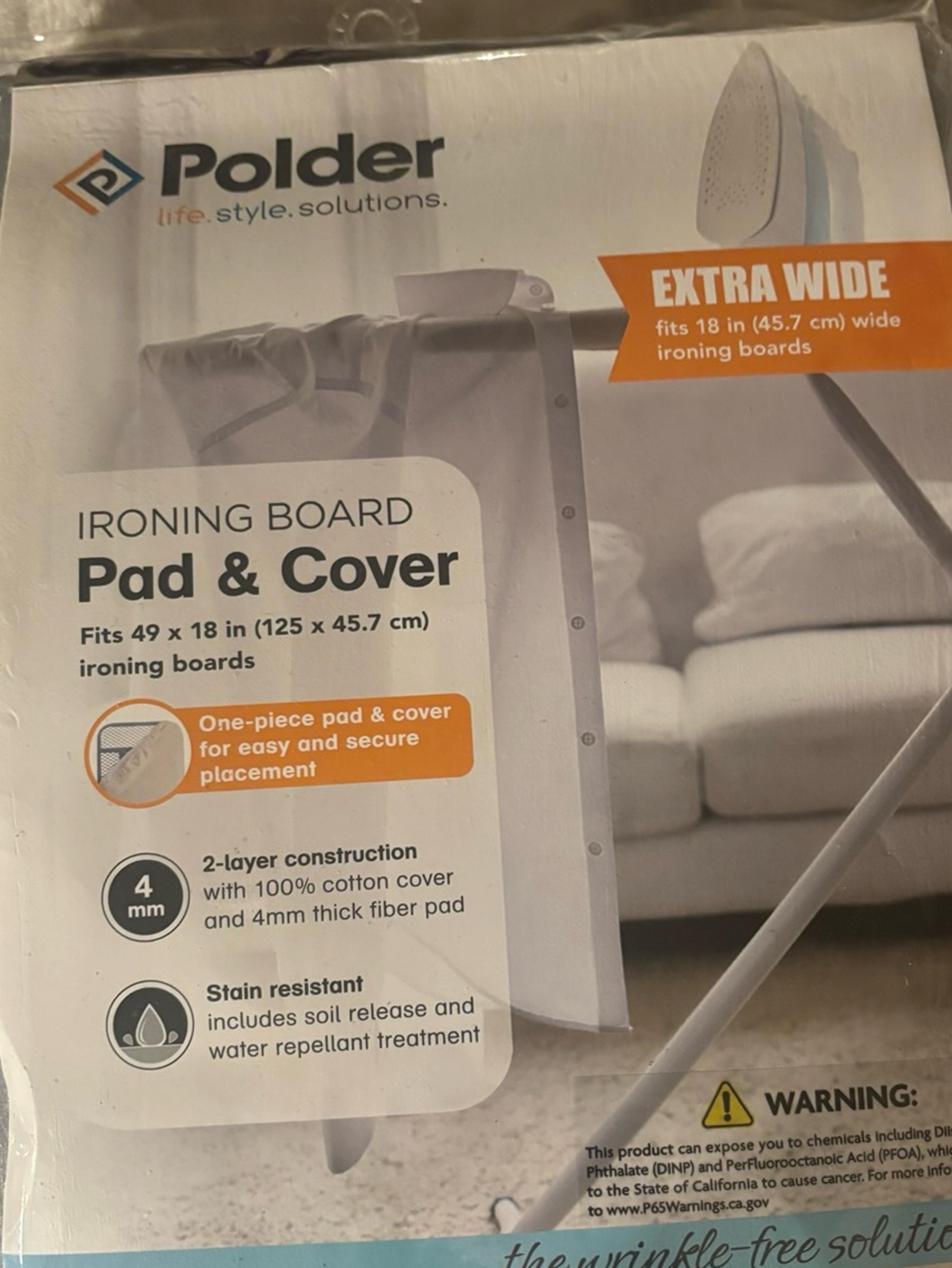 Ironing board cover