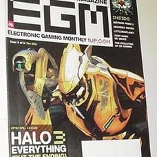 Electronic Gaming Monthly 219 NM Halo 3 Cvr Metroid Prime 3 LittleBigPlanet