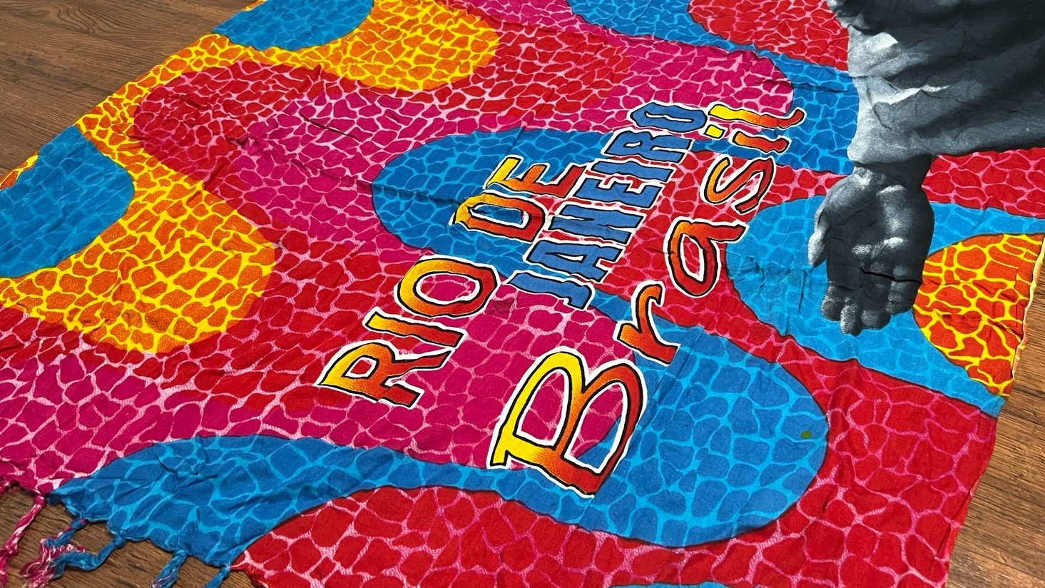 Rio De Janeiro - Swimsuit Cover-Up, Long Printed Sarong Wraps Bikini Cover-Up