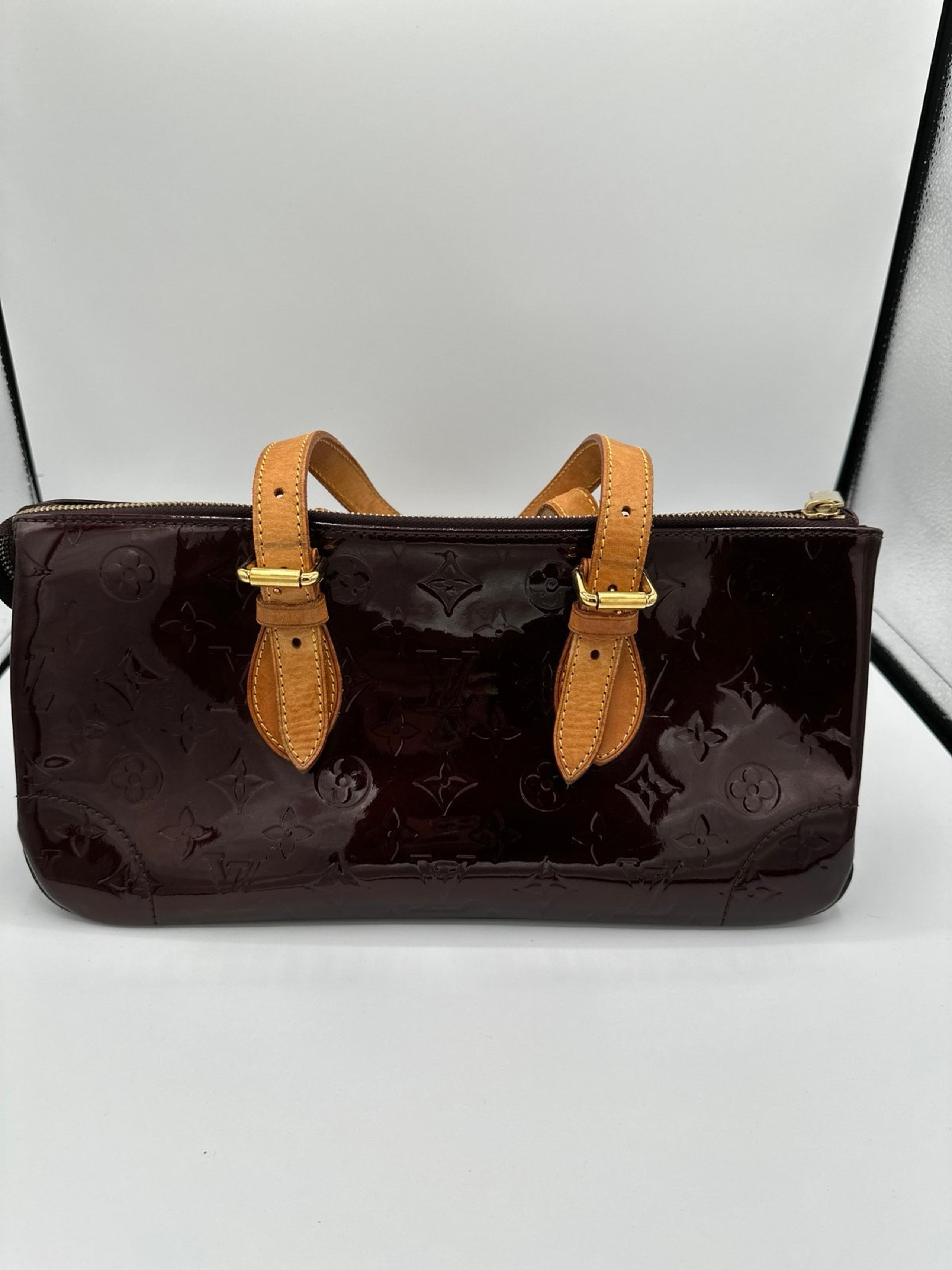 Louis Vuitton Rosewood Ave Patent Leather Handbag