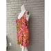 Alice & Trixie Multi Color Silk Ruffle Halter Dress Size S