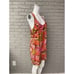 Alice & Trixie Multi Color Silk Ruffle Halter Dress Size S