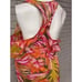 Alice & Trixie Multi Color Silk Ruffle Halter Dress Size S