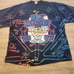 Vtg 1993 RARE NY YANKEES Looney Tunes Shirt Tazmania Hit Squad All Over 2XL