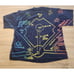 Vtg 1993 RARE NY YANKEES Looney Tunes Shirt Tazmania Hit Squad All Over 2XL