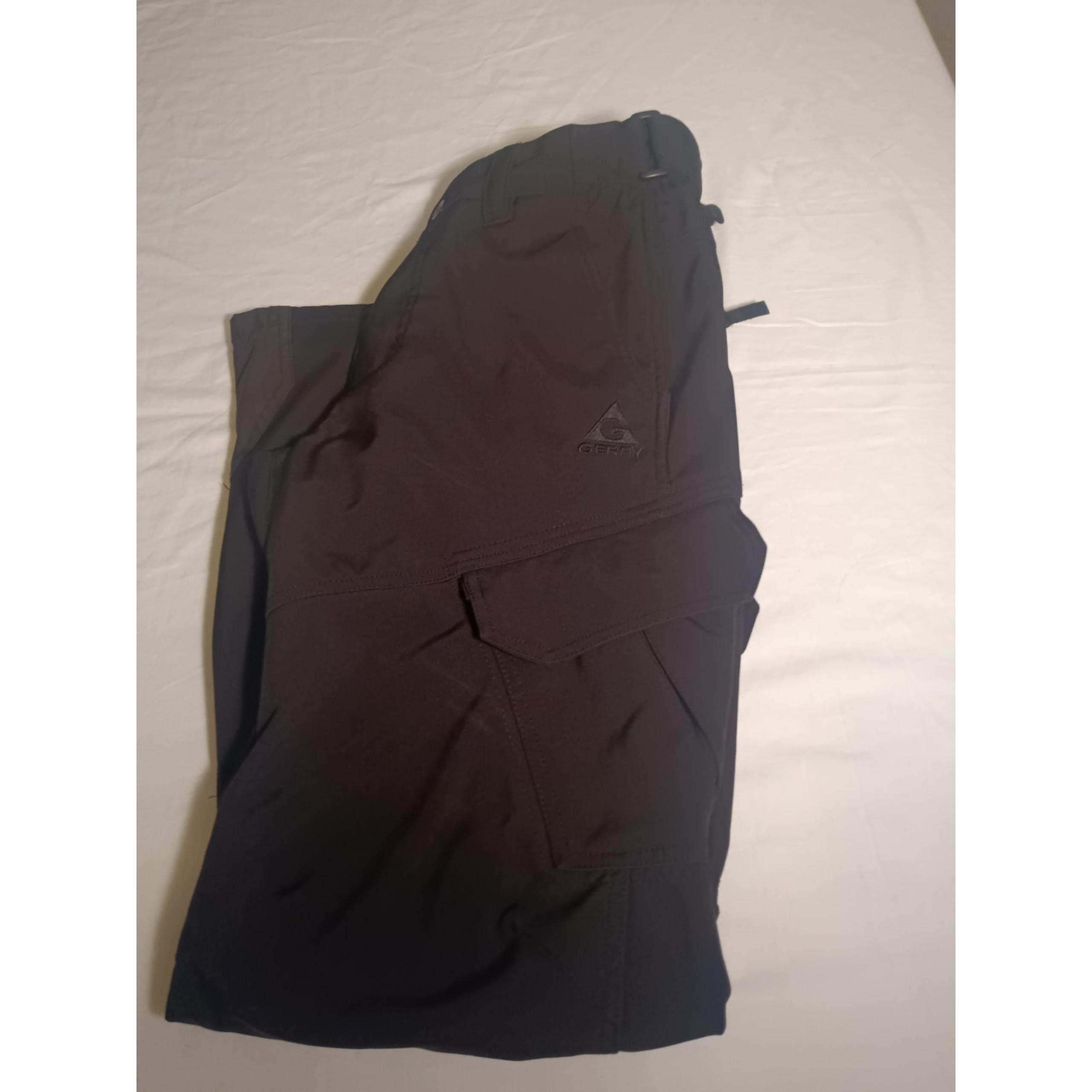 Gerry Men's Snow Pants Size Small Black Cargo Outdoor Ski Pants Waterproof Nylon