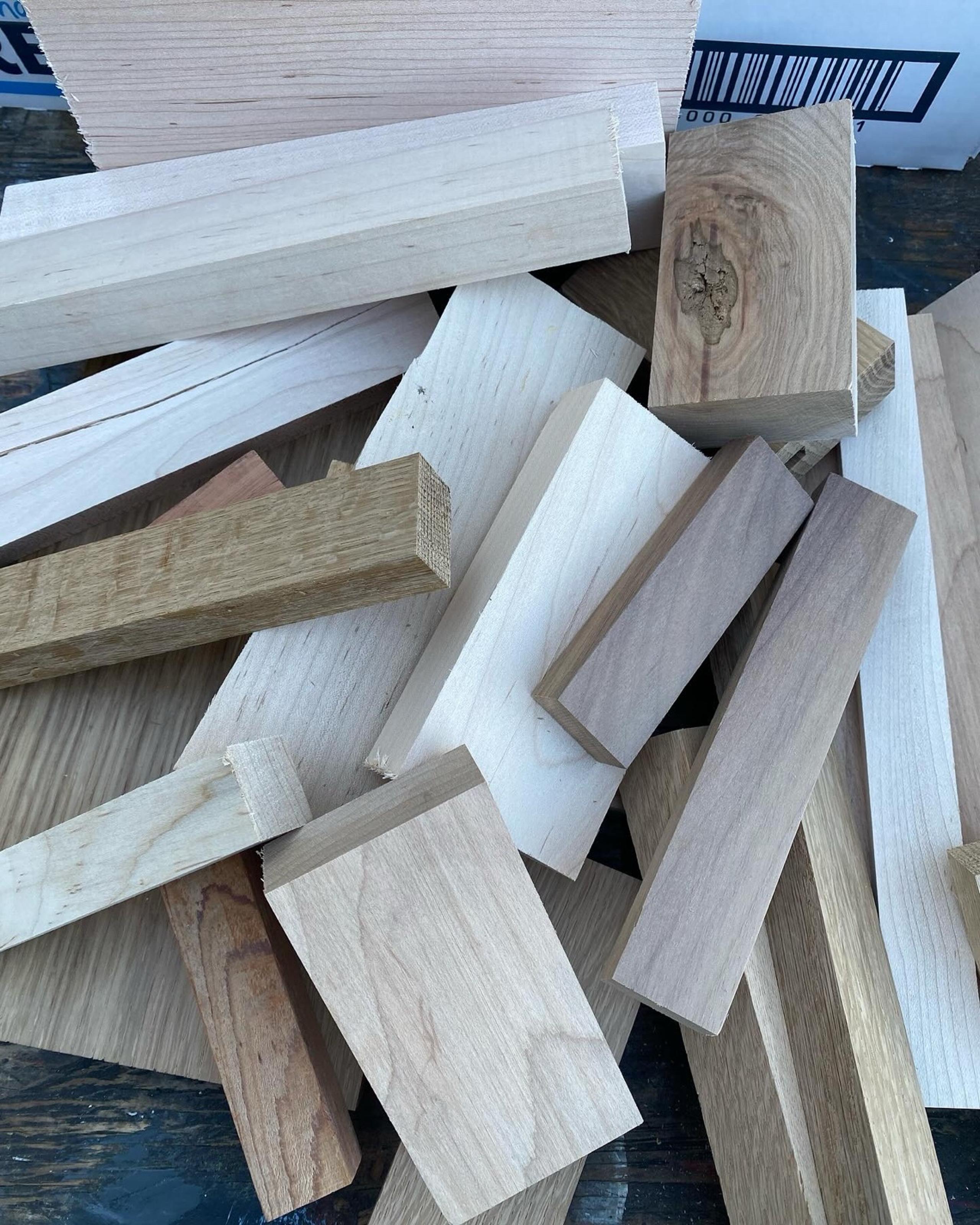 Amazing 14-Pound Box of Shorties Scrap Wood Woodworking Crafters Special!