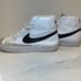 Size 6 (GS) - Nike Blazer Mid 77 White Black