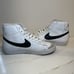 Size 6 (GS) - Nike Blazer Mid 77 White Black