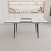 White Marble Expandable Dining Table - 47 -63