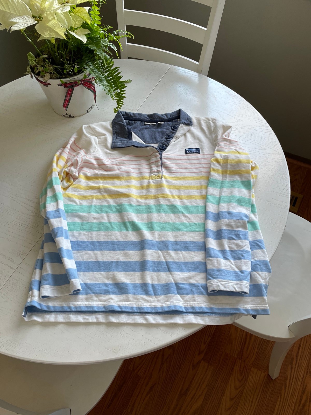L.L. Bean 1/4 button up