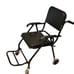 Mobile Shower Commode Chair with Padded Seat And Armrests. Very Good Condition!