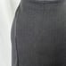 Laundry by Shelli Segal black straight skirt pleather piping 14 180