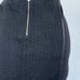 Laundry by Shelli Segal black straight skirt pleather piping 14 180