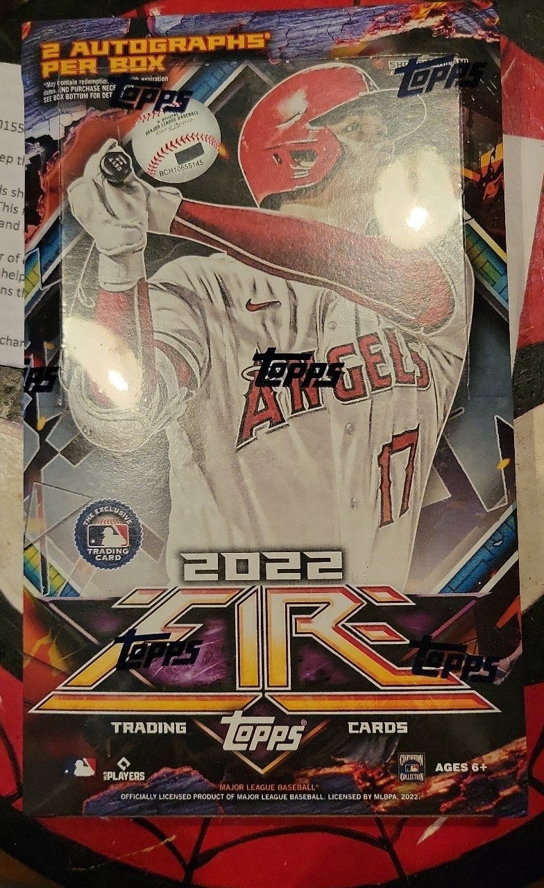 2022 Topps Fire Hobby Box - www.h2scan.com
