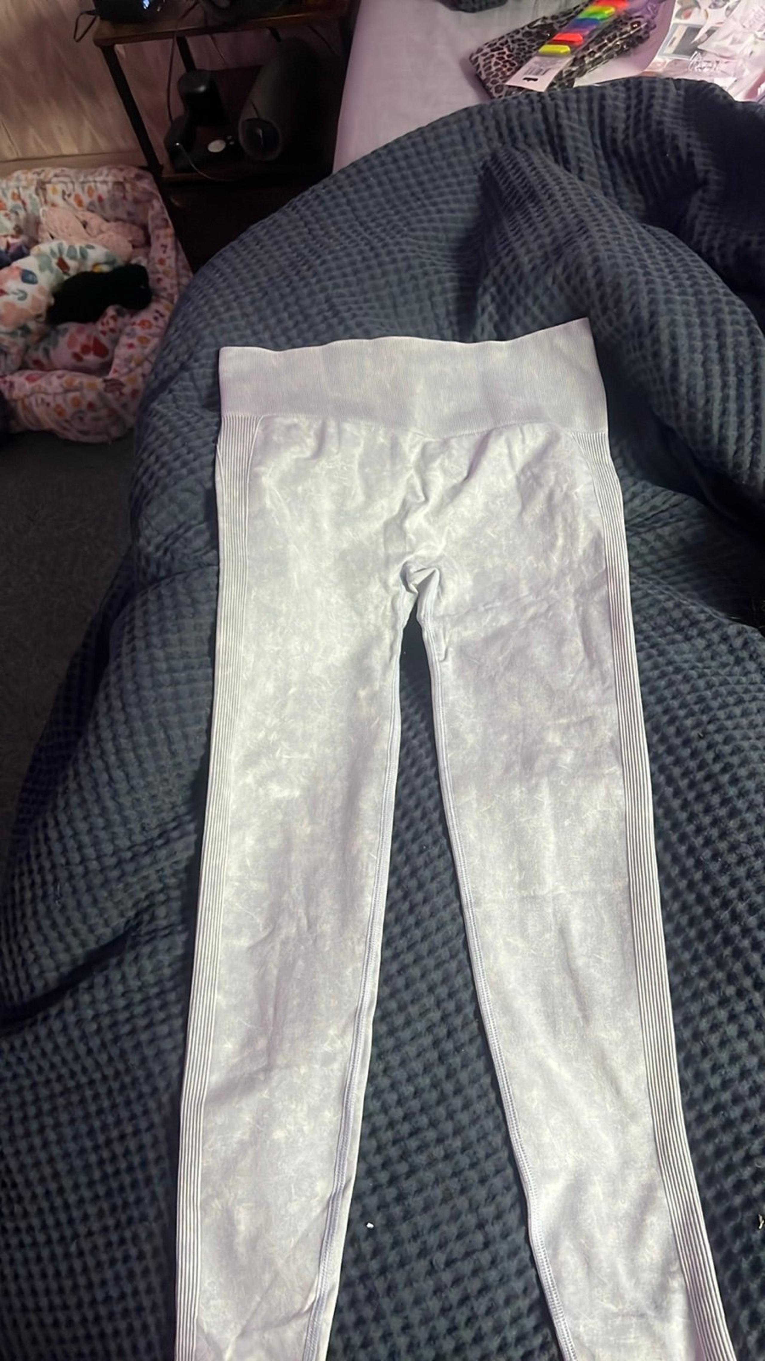 Workout leggings light gray - SHEIN