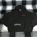 VS PINK IVY FLEECE CAMPUS FULL ZIP LOGO HOODIE IN PURE BLACK VALENTINES SMALL