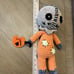 Sam Crochet Plush 17 Horror Trick Or Treat Halloween Creepy Doll
