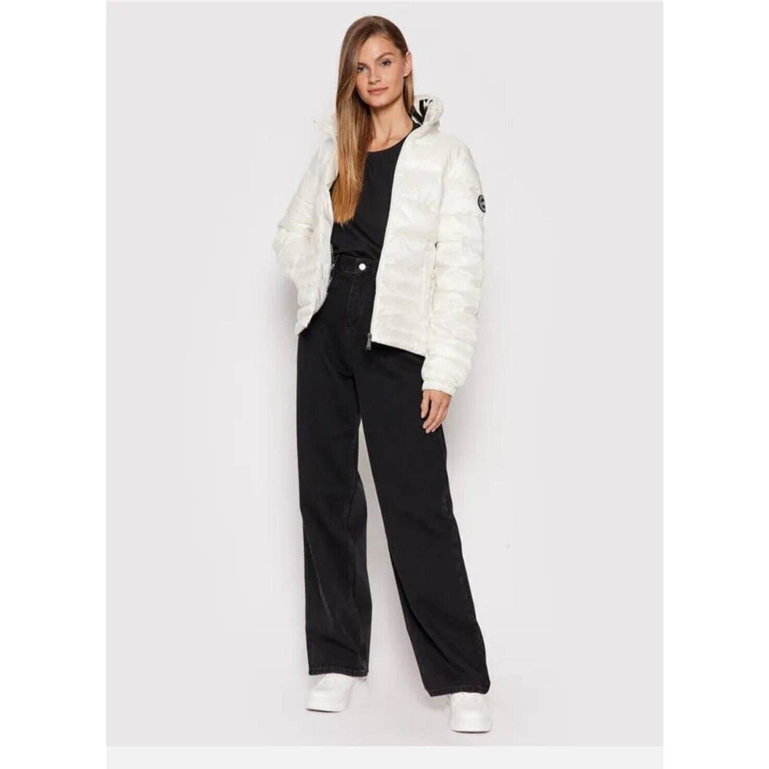 DKNY Sport Packable Puffer Jacket (M, Snow White) Retail $129.50 NWT