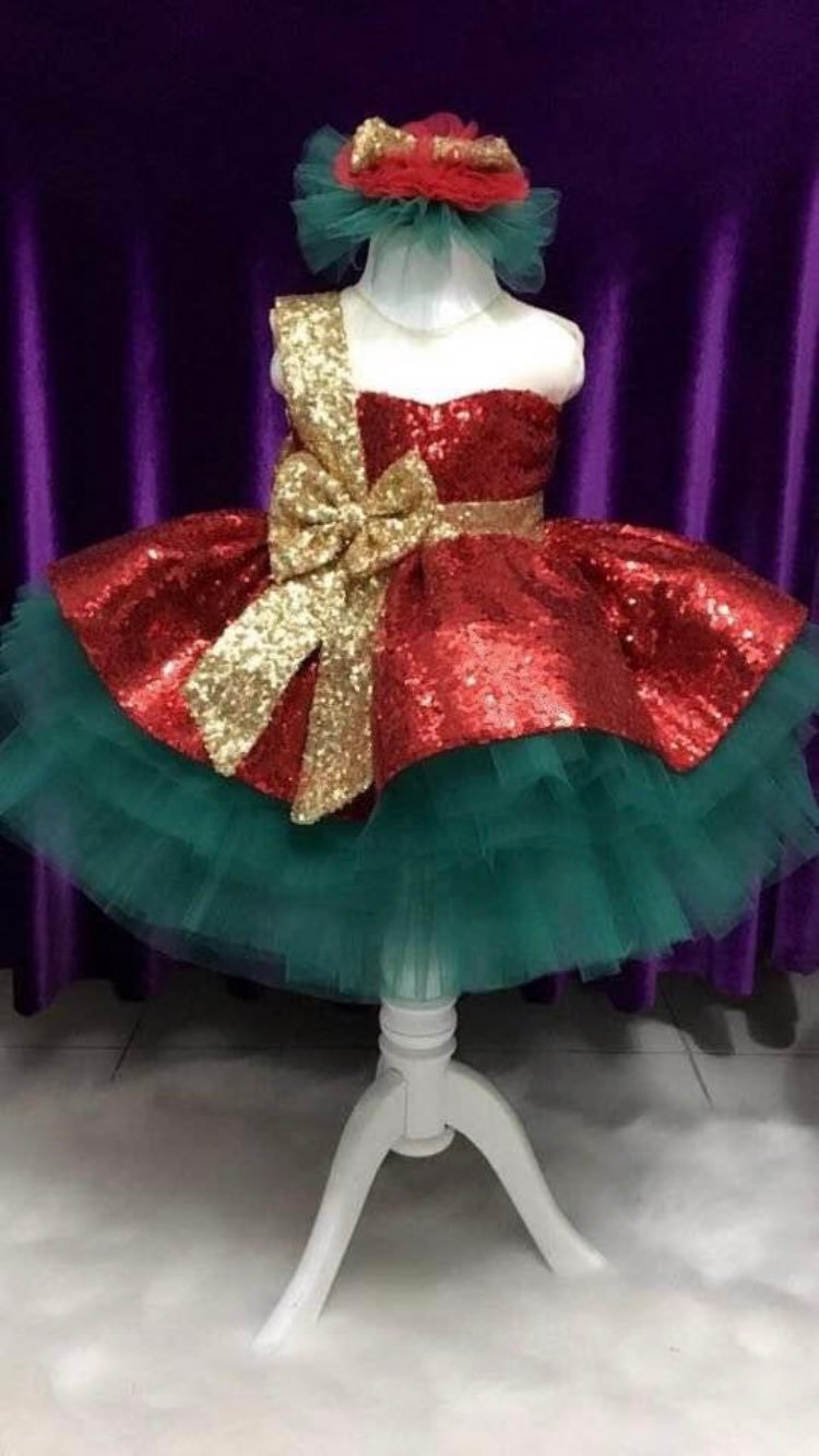 girls christmas dress