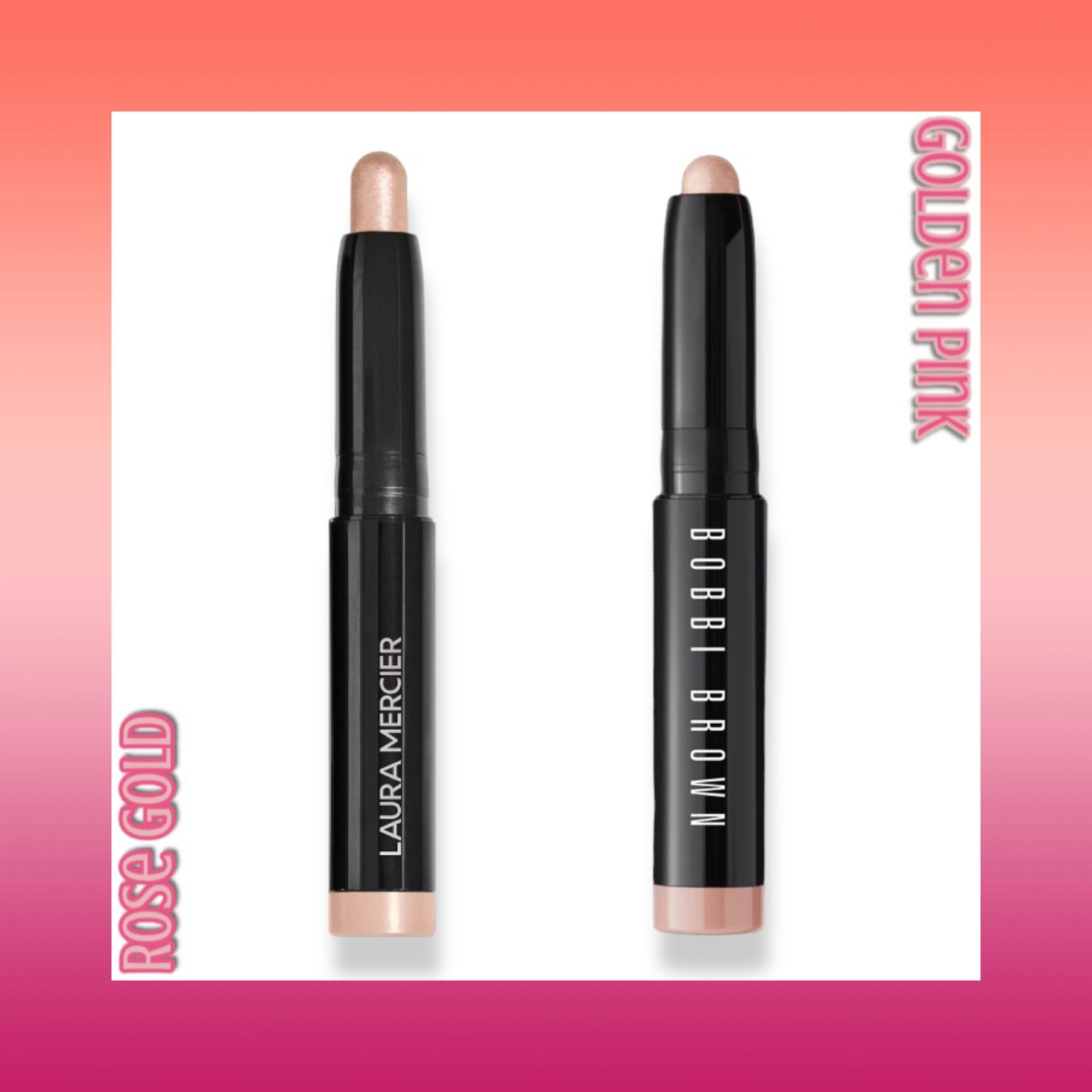 LAURA MERCIER & BOBBI BROWN: Cream Shadow Stick Duo in Rose Gold & Golden Pink