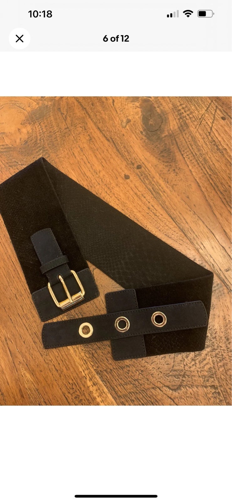 Stella McCartney vegan leather belt!!!
