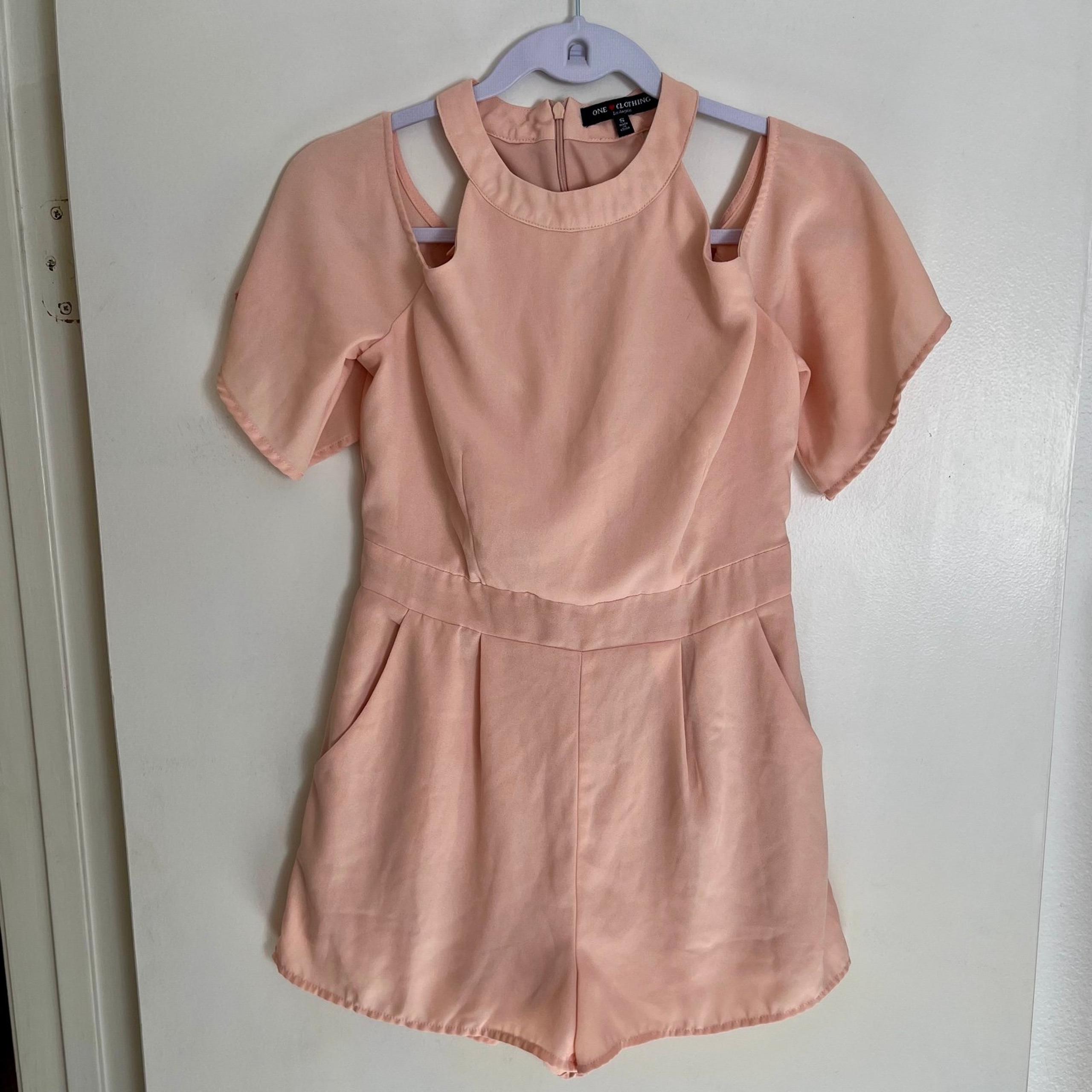 Romper pink by One Clothing Sz S