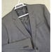 Stafford Signature Blazer Men 50R Gray Merino Wool Sport Coat Suit Jacket Preppy